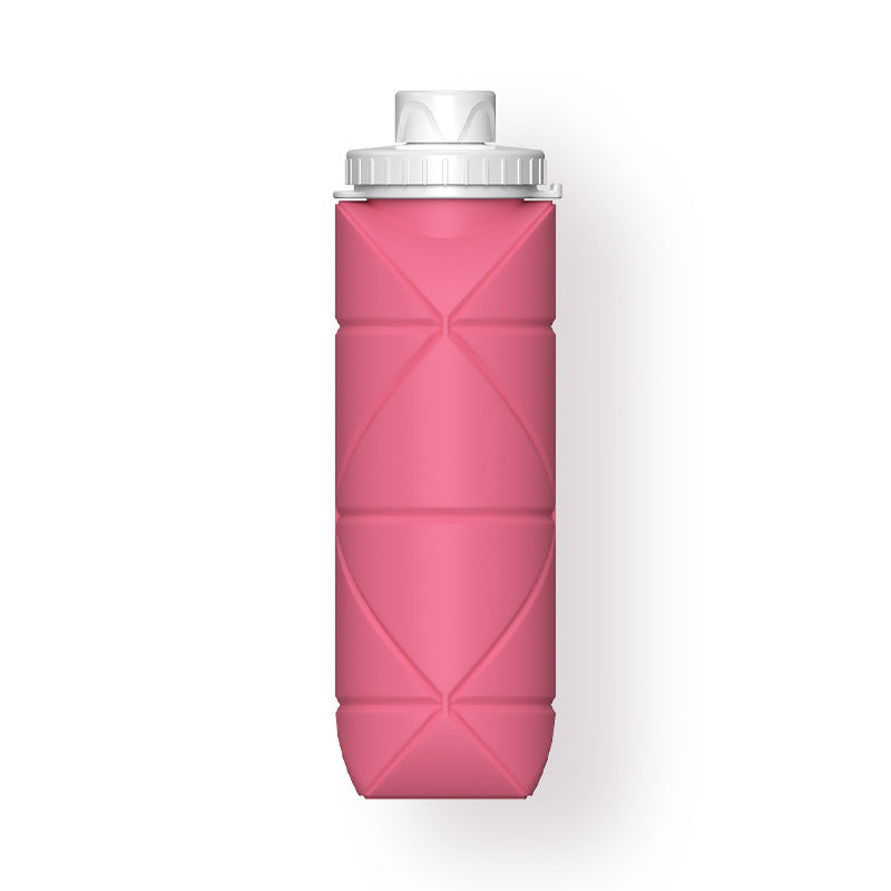 Tazze pieghevoli in silicone portatili regolabili 6 colori